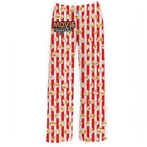 NWOT Brief Insanity Movie Night Popcorn Lounge Pants Men’s XXL